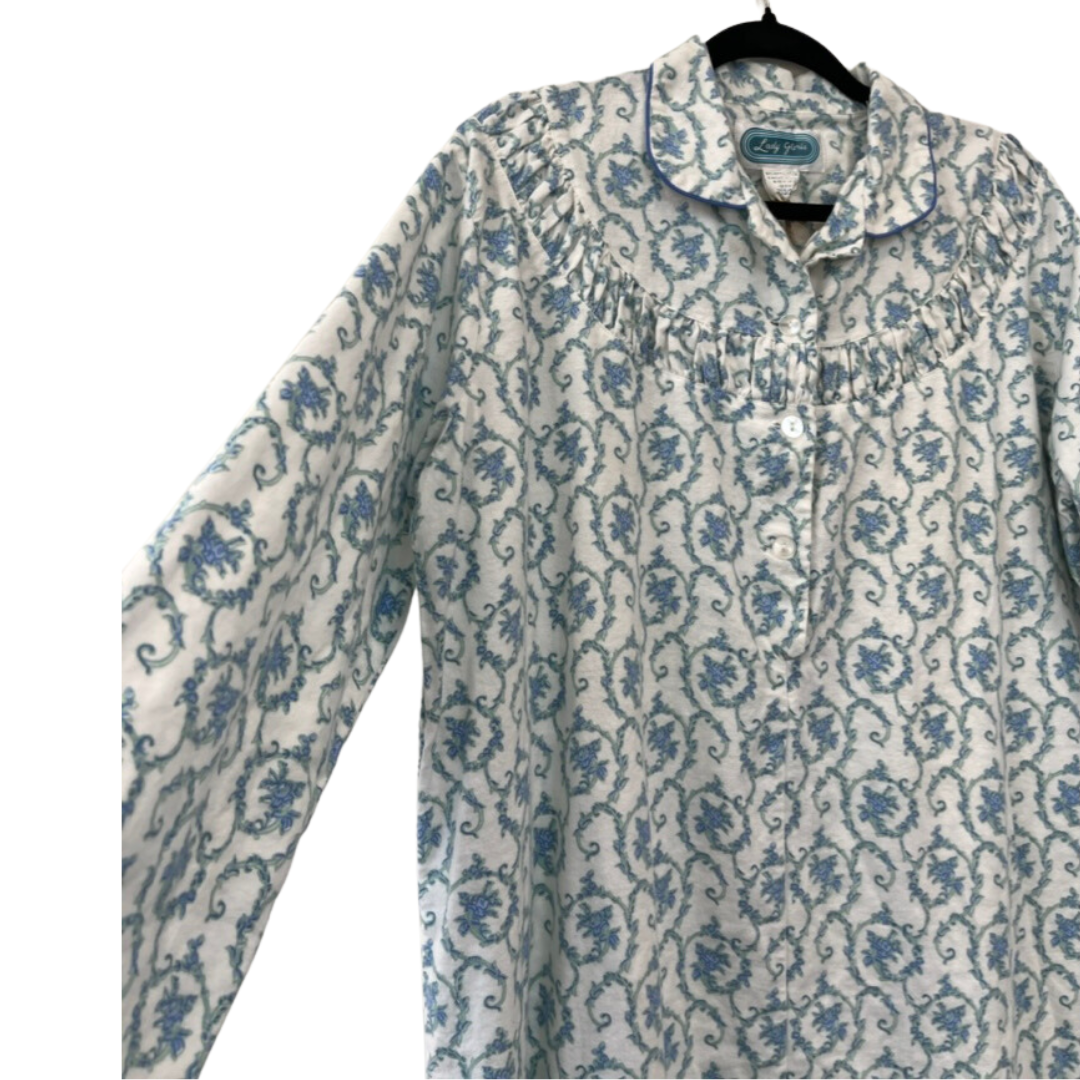 vintage fleece full length dress-coat - 1x