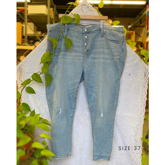 high-waisted skinny jeans - 24