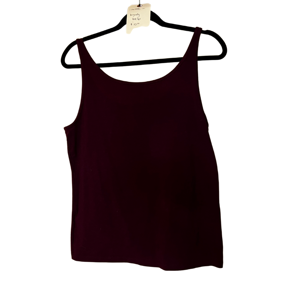 burgundy tank top - XL – FatCycled