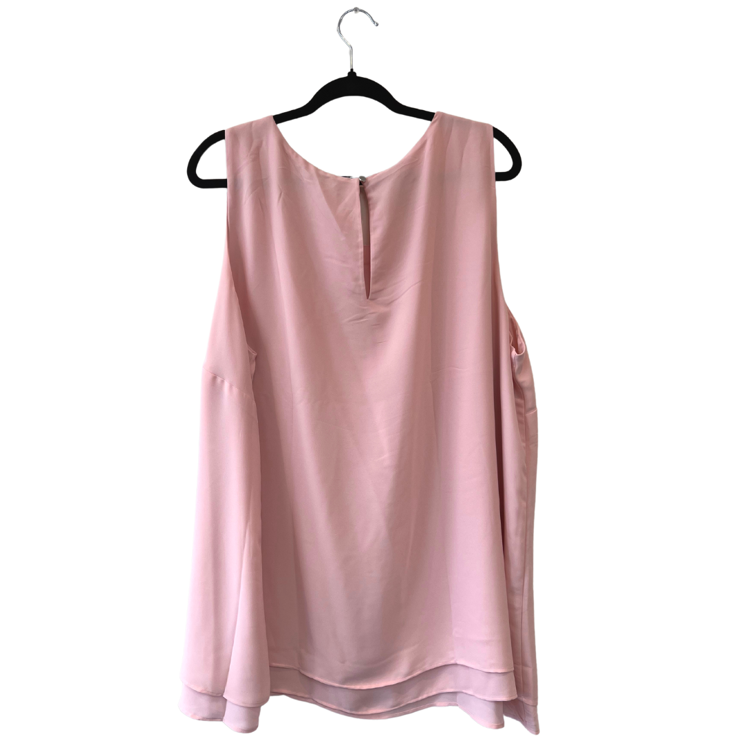 pink sleeveless top - US 24