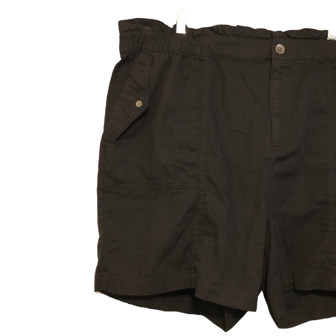 black jean shorts - XXL