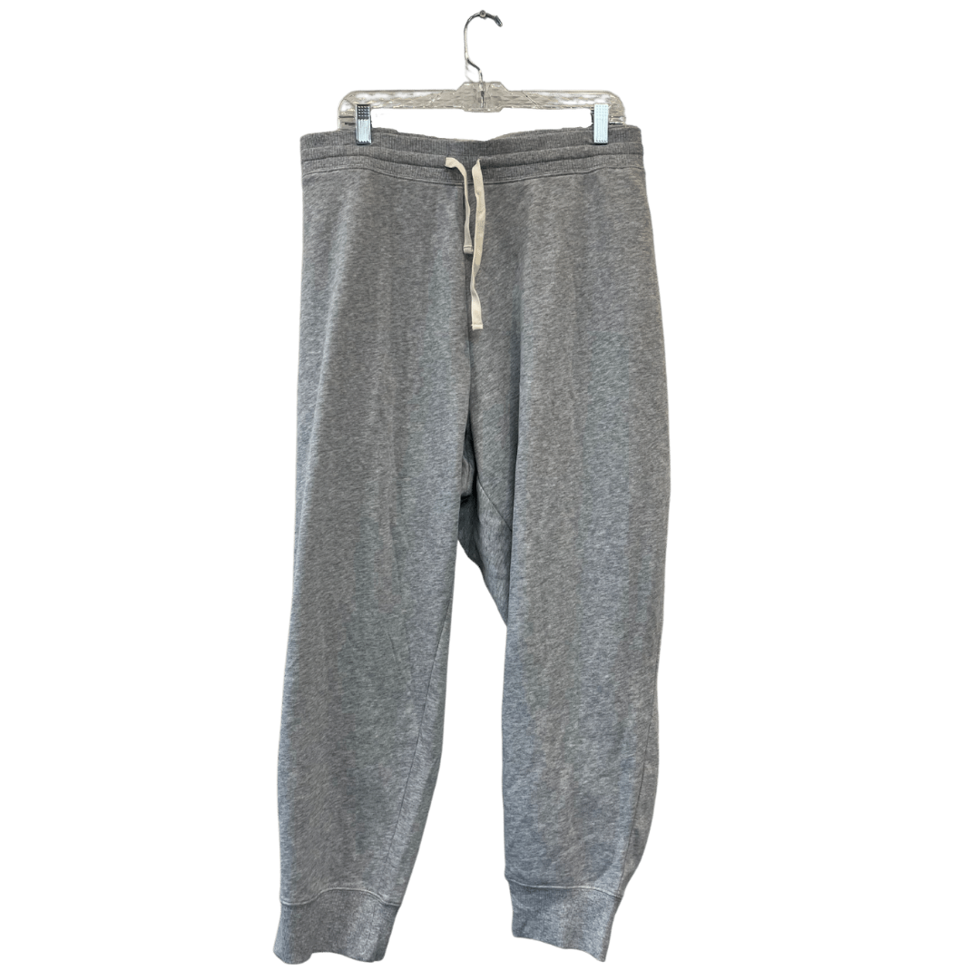 grey sweatpants with drawstring - 4x