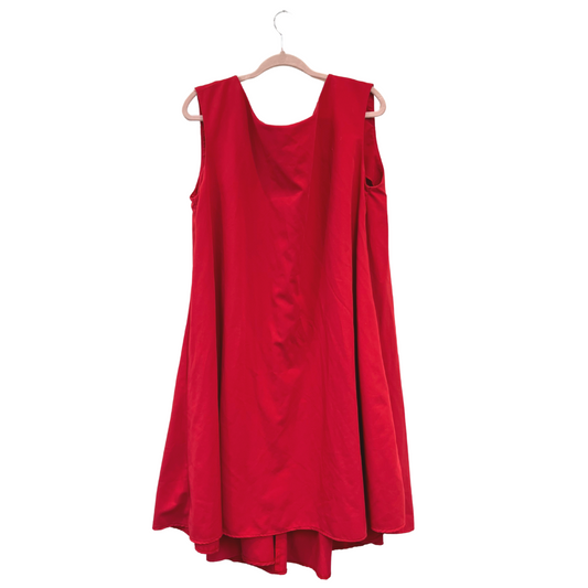 red swing dress - US 16