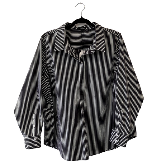 striped blouse (petite)- US 18/20